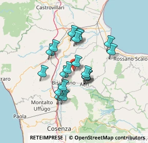 Mappa Piazza degli Eroi, 87048 Santa Sofia D'epiro CS, Italia (11.5295)