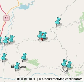 Mappa Piazza degli Eroi, 87048 Santa Sofia D'epiro CS, Italia (6.02273)