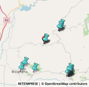 Mappa Via Scigata, 87048 Santa Sofia D'epiro CS, Italia (5.312)