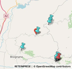 Mappa Via Chiesa Vecchia, 87048 Santa Sofia D'epiro CS, Italia (6.24182)