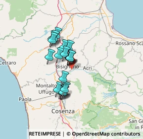 Mappa Contrada Cocozzello, 87041 Acri CS, Italia (10.4905)