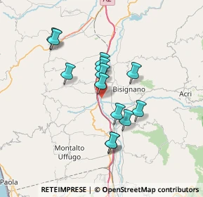 Mappa 87010 Bisignano CS, Italia (6.40231)