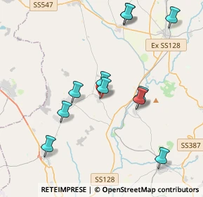 Mappa Via Margherita, 09020 Pimentel CA, Italia (4.42545)