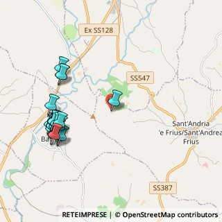 Mappa Località Monte Uda, 09040 Barrali CA, Italia (2.61154)