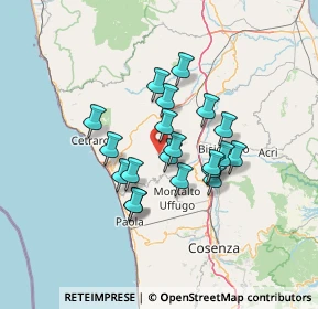 Mappa 87010 San Martino di Finita CS, Italia (11.3395)