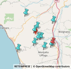 Mappa 87010 San Martino di Finita CS, Italia (6.73182)