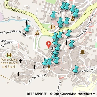 Mappa Via Vincenzo Padula, 87041 Bisignano CS, Italia (0.12917)