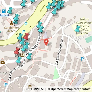 Mappa Via Padula, 87041 Acri CS, Italia (0.10621)