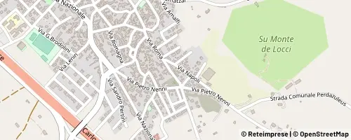 Mappa Serrenti