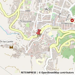 Mappa Via Giovanni Pascoli, 2, 87041 Acri CS, Italia, 87041 Acri, Cosenza (Calabria)