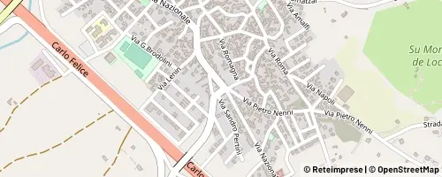 Mappa Serrenti