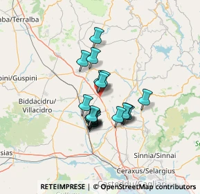 Mappa Prolungamento via Nazionale Località Cala Marras, 09027 Serrenti SU, Italia (10.412)