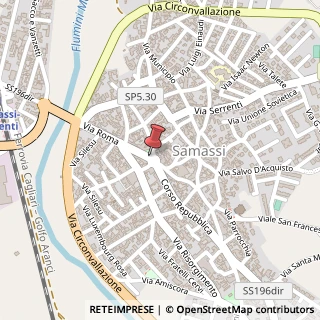 Mappa Via Roma,  6, 09025 Samassi, Medio Campidano (Sardegna)
