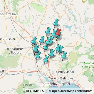 Mappa Via Carbonia, 09020 Samatzai CA, Italia (9.73737)