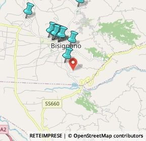 Mappa Via dei Gelsi, 87043 Bisignano CS, Italia (2.18455)