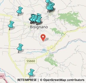 Mappa Via dei Gelsi, 87043 Bisignano CS, Italia (2.5865)