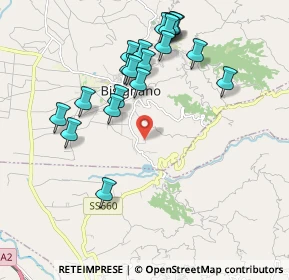 Mappa Via dei Gelsi, 87043 Bisignano CS, Italia (2.1985)