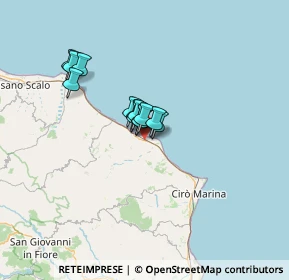 Mappa Contrada Petraro, 87062 Cariati CS, Italia (8.58231)