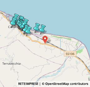 Mappa Contrada Petraro, 87062 Cariati CS, Italia (2.591)