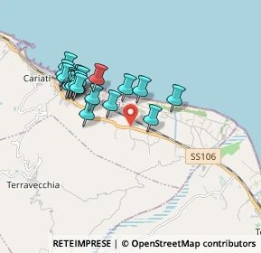 Mappa Contrada Petraro, 87062 Cariati CS, Italia (1.816)