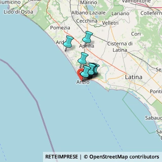 Mappa Via Villa Neroniana, 00042 Anzio RM, Italia (5.20091)