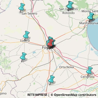 Mappa Via Colletta, 71100 Foggia FG, Italia (17.55438)