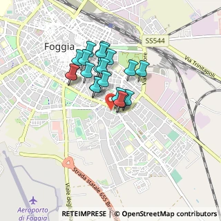 Mappa Via Colletta, 71100 Foggia FG, Italia (0.6825)