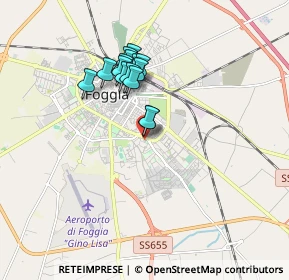 Mappa Via Pietro Colletta, 71122 Foggia FG, Italia (1.47267)