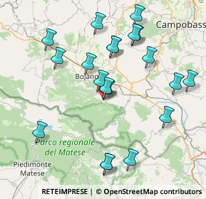 Mappa CAP, 86020 Campochiaro CB, Italia (8.854)
