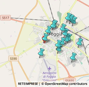 Mappa Via Telesforo Paolo, 71100 Foggia FG, Italia (1.89235)