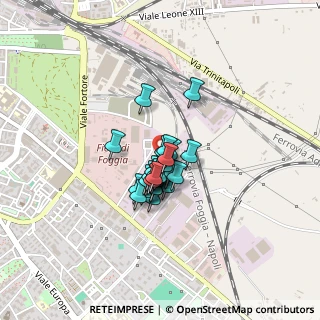 Mappa Via Giacomo Cosmano, 71100 Foggia FG, Italia (0.25517)
