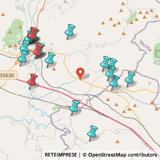 Mappa Via Sardana, 03044 Cervaro FR, Italia (5.54)