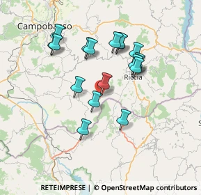 Mappa Contrada Rocca, 86012 Cercemaggiore CB, Italia (6.85667)