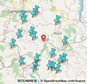 Mappa Contrada Rocca, 86012 Cercemaggiore CB, Italia (9.9365)