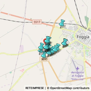 Mappa SS  673 Km 24, 71122 Foggia FG, Italia (1.1)