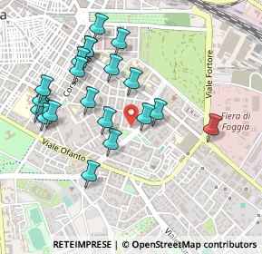 Mappa Via Gaetano Amatruda, 71121 Foggia FG, Italia (0.5175)