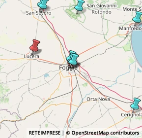 Mappa Via Gaetano Amatruda, 71121 Foggia FG, Italia (17.90273)