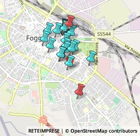 Mappa Di Pietralcina, 71121 Foggia FG, Italia (0.72)