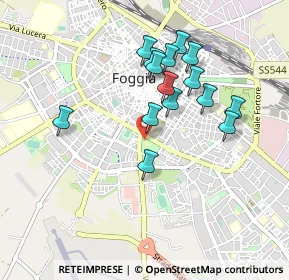 Mappa Università degli Studi di Foggia - Dipartimento di Scienze Agrarie, 71122 Foggia FG, Italia (0.87067)