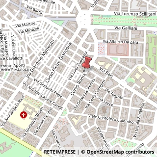 Mappa Corso Roma, 42, 71121 Foggia, Foggia (Puglia)