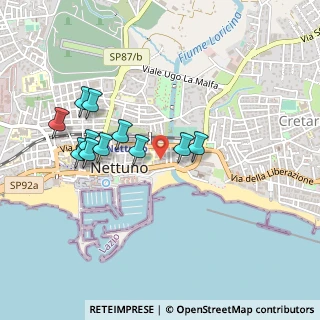 Mappa Via Giacomo Matteotti, 00048 Nettuno RM, Italia (0.46182)