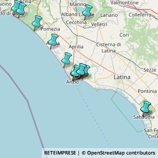 Mappa Via Giacomo Matteotti, 00048 Nettuno RM, Italia (17.57571)