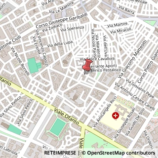 Mappa Via Marchese de Rosa, 34B, 71121 Foggia, Foggia (Puglia)