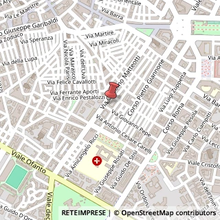 Mappa Corso Roma, 146-148, 71121 Foggia, Foggia (Puglia)