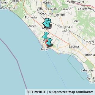 Mappa Largo Tarelli, 00048 Nettuno RM, Italia (11.56938)