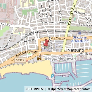 Mappa Via cattaneo carlo 40, 00048 Nettuno, Roma (Lazio)