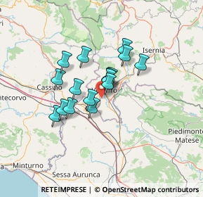 Mappa Viale Europa, 86079 Venafro IS, Italia (10.2825)