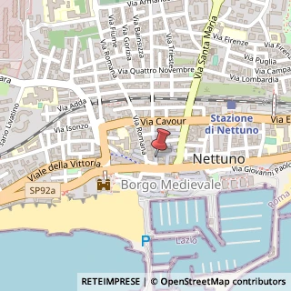 Mappa Via Vittorio Veneto, 12, 00048 Nettuno, Roma (Lazio)