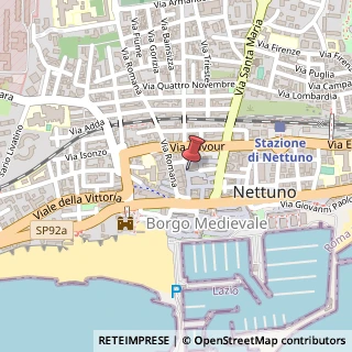 Mappa piazza Mercato, 10, 00048 Nettuno, Roma (Lazio)