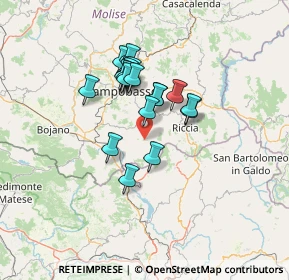 Mappa 86012 Cercemaggiore CB, Italia (10.9995)